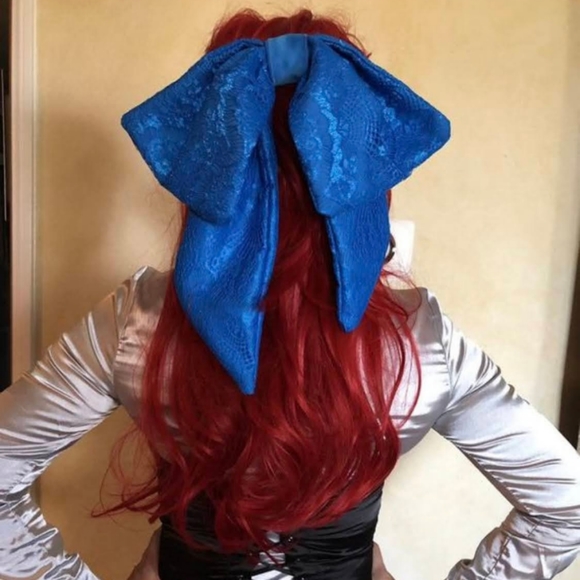 COSPLAY Disney Little Mermaid handmade hair bow - Picture 2 of 3